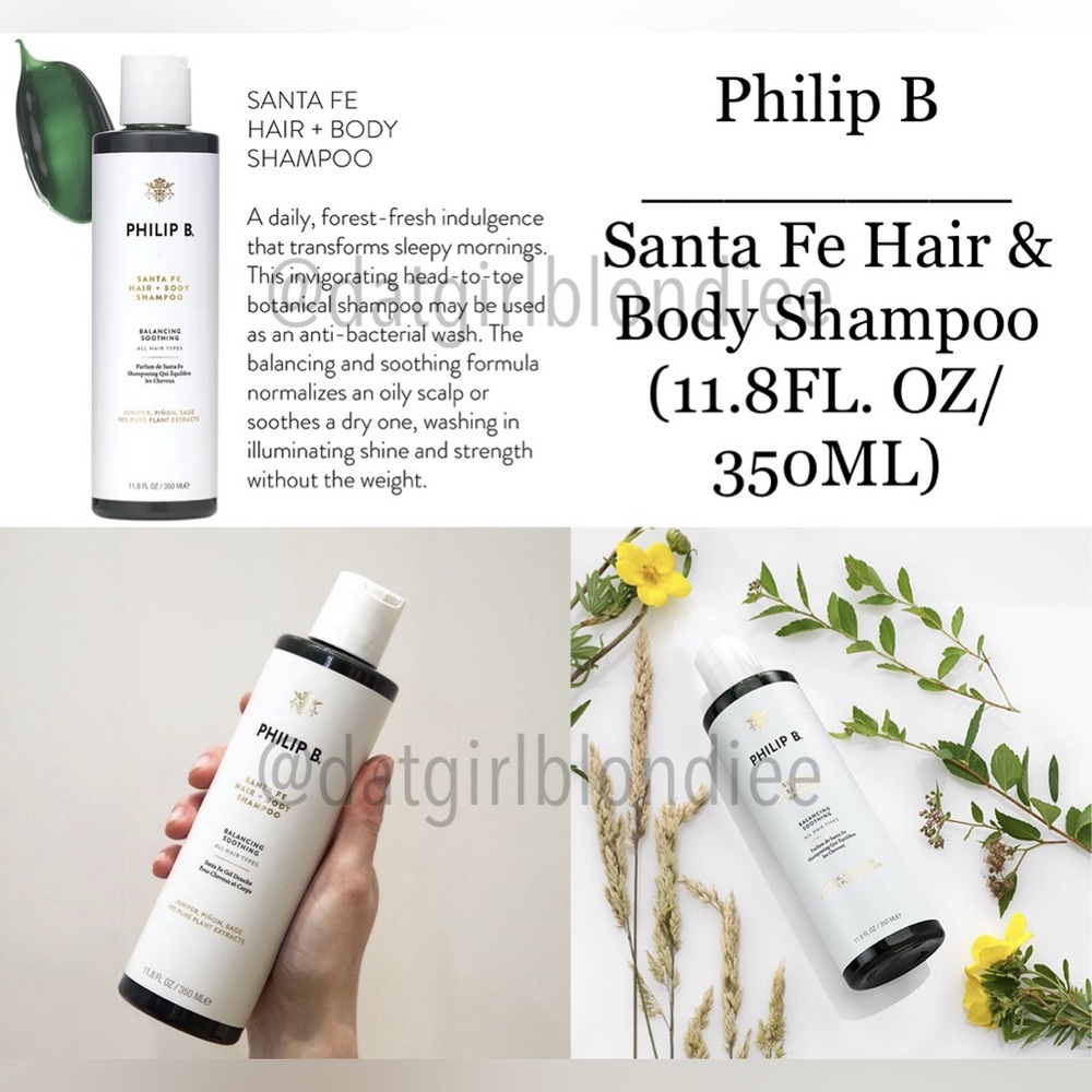 Philip B: Santa Fe Hair&Body Shampoo (11.8FL. OZ/350ML)
